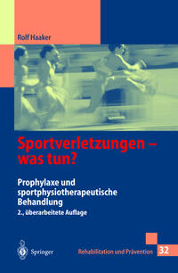 Vorderes Coverbild Sportverletzungen — was tun?