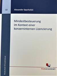 Vorderes Coverbild Mindestbesteuerung im Kontext einer konzerninternen Lizenzierung