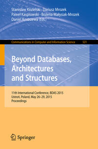 Vorderes Coverbild Beyond Databases, Architectures and Structures