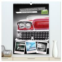 Vorderes Coverbild Amerikanische Autos 1950er bis 1980er Favoriten (hochwertiger Premium Wandkalender 2026 DIN A2 hoch), Kunstdruck in Hochglanz