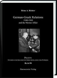 Vorderes Coverbild German-Greek Relation 1940-1960