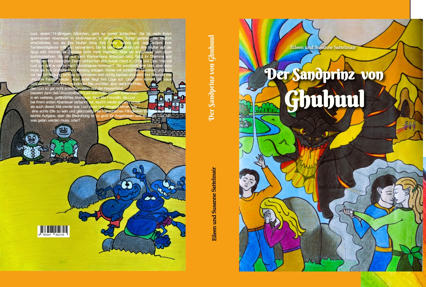 Gesamtes Coverbild Der Sandprinz von Ghuhuul