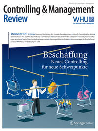 Vorderes Coverbild Controlling & Management Review Sonderheft 2-2016
