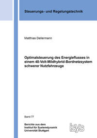 Vorderes Coverbild Optimalsteuerung des Energieflusses in einem 48-Volt-Mildhybrid-Bordnetzsystem schwerer Nutzfahrzeuge
