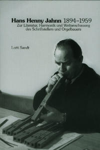 Vorderes Coverbild Hans Henny Jahnn 1894-1959