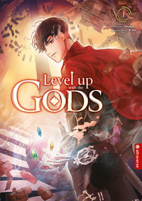 Vorderes Coverbild Level up with the Gods 01