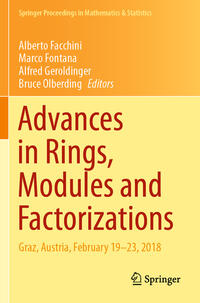 Vorderes Coverbild Advances in Rings, Modules and Factorizations