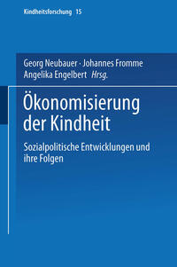 Vorderes Coverbild Ökonomisierung der Kindheit
