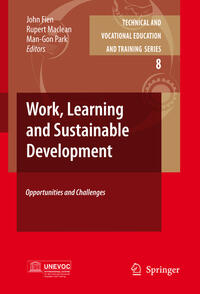 Vorderes Coverbild Work, Learning and Sustainable Development