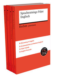 Vorderes Coverbild Sprachtrainings-Paket Englisch. 4 Bände eingeschweißt