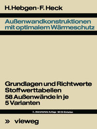 Vorderes Coverbild Außenwandkonstruktionen mit optimalem Wärmeschutz