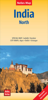 Vorderes Coverbild Nelles Map Landkarte India - North