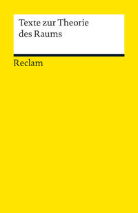 Vorderes Coverbild Texte zur Theorie des Raums