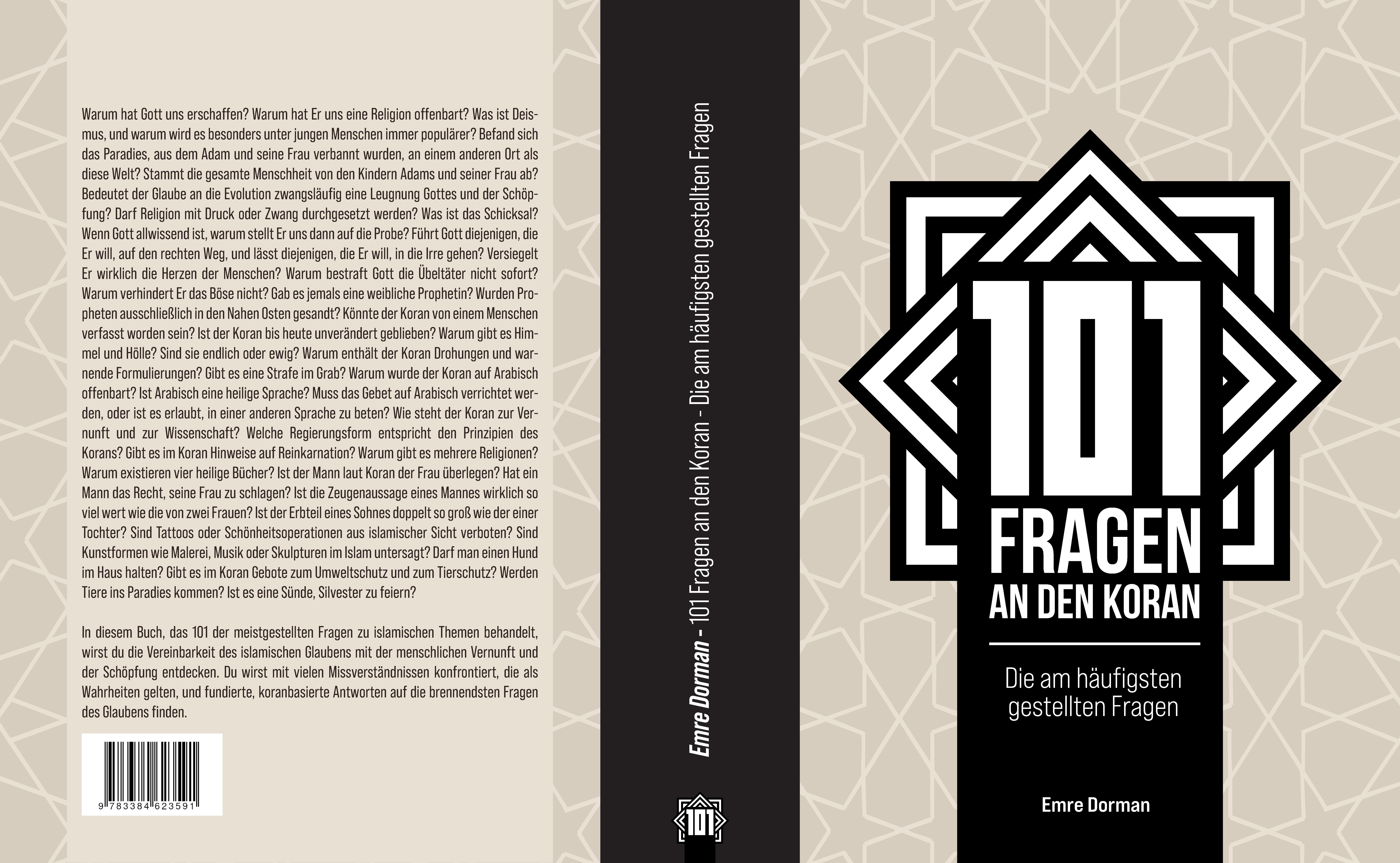 Gesamtes Coverbild 101 Fragen an den Koran