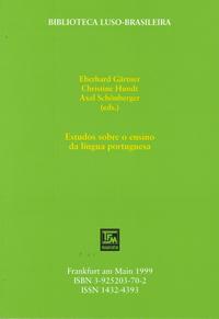 Vorderes Coverbild Estudos sobre o ensino da língua portuguesa