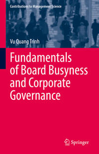 Vorderes Coverbild Fundamentals of Board Busyness and Corporate Governance