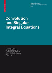 Vorderes Coverbild Convolution Equations and Singular Integral Operators