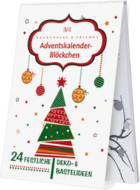 Vorderes Coverbild 24 festliche Deko & Bastelideen
