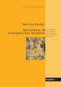 Vorderes Coverbild Werterleben im biographischen Rückblick
