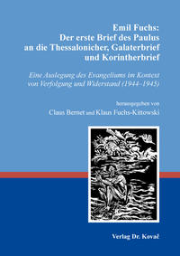 Vorderes Coverbild Emil Fuchs: Der erste Brief des Paulus an die Thessalonicher, Galaterbrief und Korintherbrief