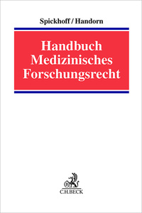Vorderes Coverbild Handbuch Medizinisches Forschungsrecht