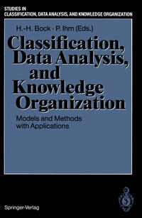 Vorderes Coverbild Classification, Data Analysis, and Knowledge Organization