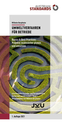 Vorderes Coverbild Umweltverfahren für Betriebe