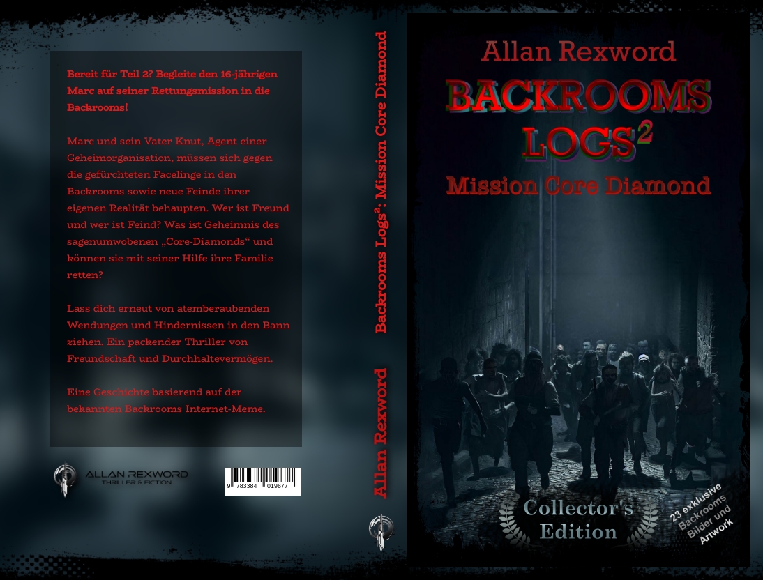 Gesamtes Coverbild Backrooms Logs²: Mission Core-Diamond