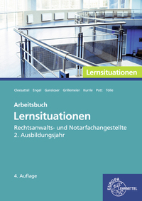Vorderes Coverbild Rechtsanwalts- und Notarfachangestellte, Lernsituationen 2. Ausbildungsjahr
