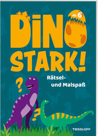 Vorderes Coverbild Dinostark! Rätsel- und Malspaß