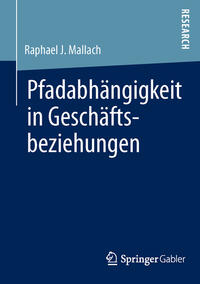 Vorderes Coverbild Pfadabhängigkeit in Geschäftsbeziehungen