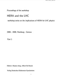 Vorderes Coverbild Proceedings of the Workshop HERA and the LHC