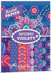 Vorderes Coverbild Papiermix Violett