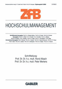 Vorderes Coverbild Hochschulmanagement