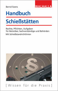 Vorderes Coverbild Handbuch Schießstätten