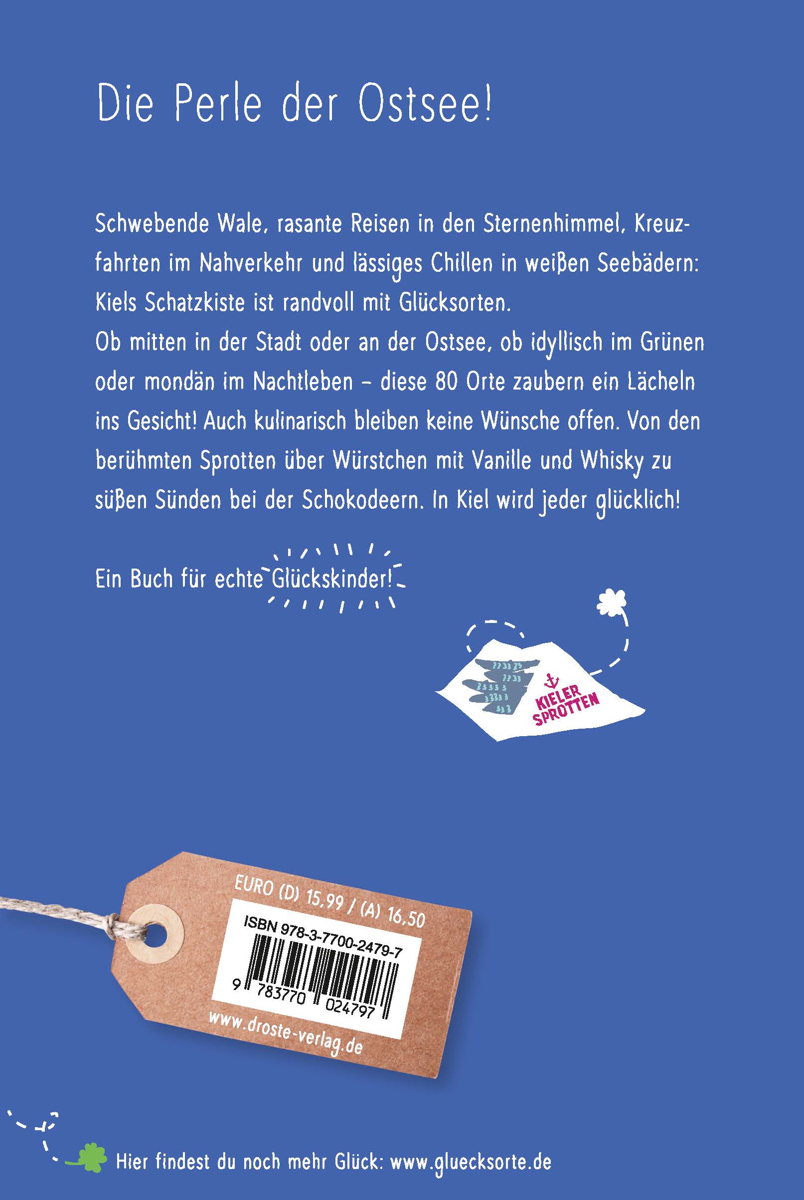 Rückseitencover Glücksorte in und um Kiel