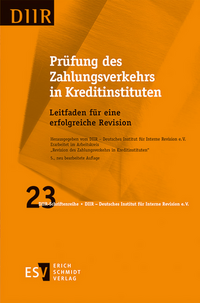 Vorderes Coverbild Prüfung des Zahlungsverkehrs in Kreditinstituten