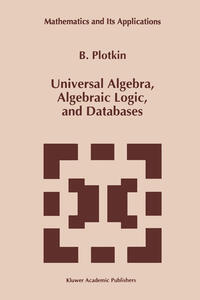 Vorderes Coverbild Universal Algebra, Algebraic Logic, and Databases
