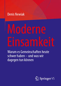 Vorderes Coverbild Moderne Einsamkeit