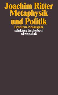 Vorderes Coverbild Metaphysik und Politik