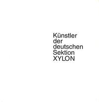 Vorderes Coverbild Künstler der deutschen Sektion XYLON