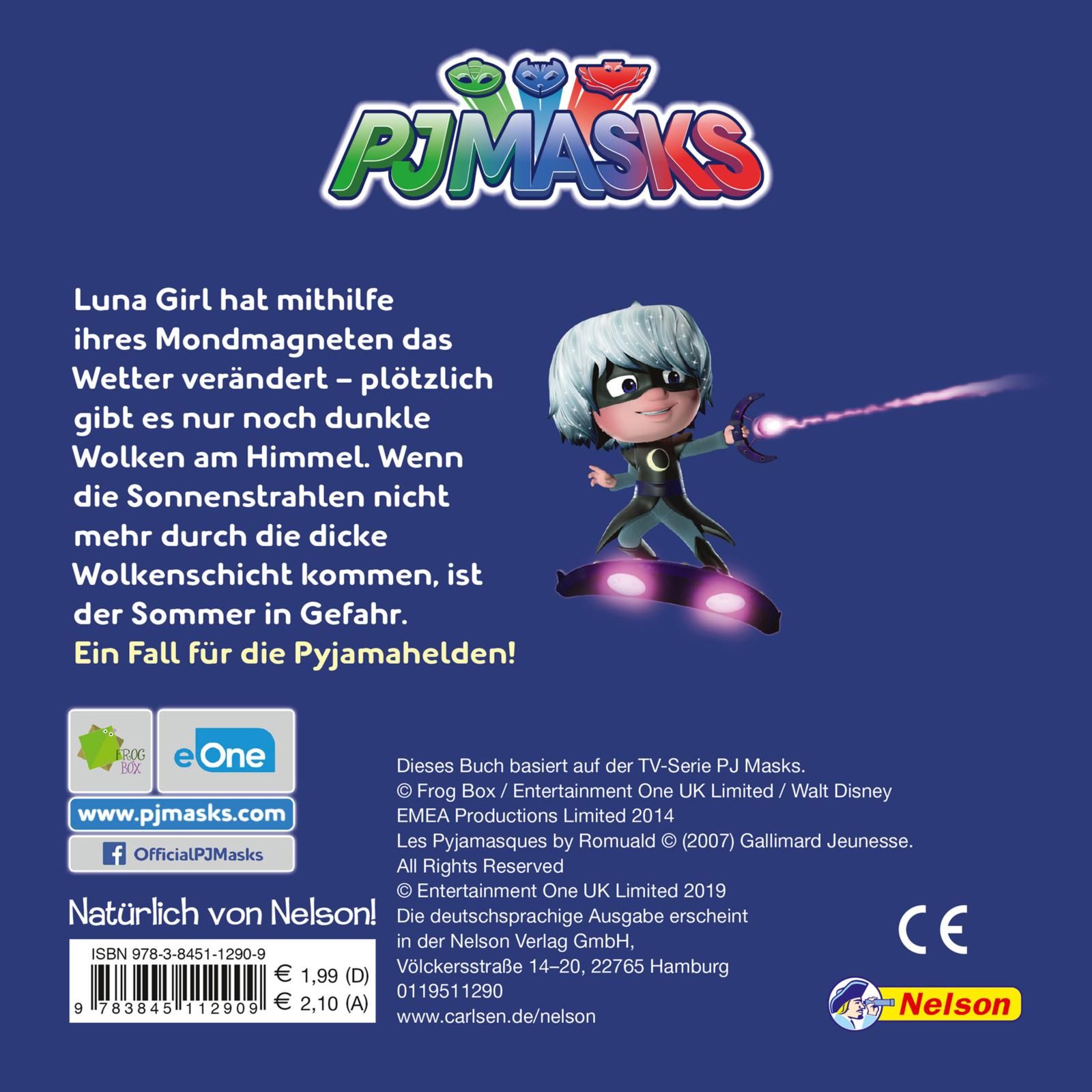 Rückseitencover Maxi-Mini 32: PJ Masks - Die Wolkenkrise