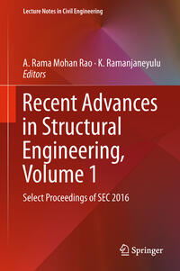 Vorderes Coverbild Recent Advances in Structural Engineering, Volume 1