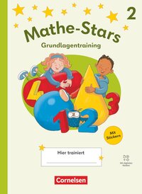 Vorderes Coverbild Mathe-Stars - Grundlagentraining Ausgabe 2025 - 2. Schuljahr