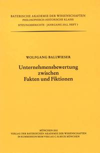 Vorderes Coverbild Unternehmensbewertung zwischen Fakten und Fiktionen