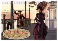Vorderes Coverbild Steampunk Pärchen (Tischkalender 2026 DIN A5 quer), CALVENDO Monatskalender