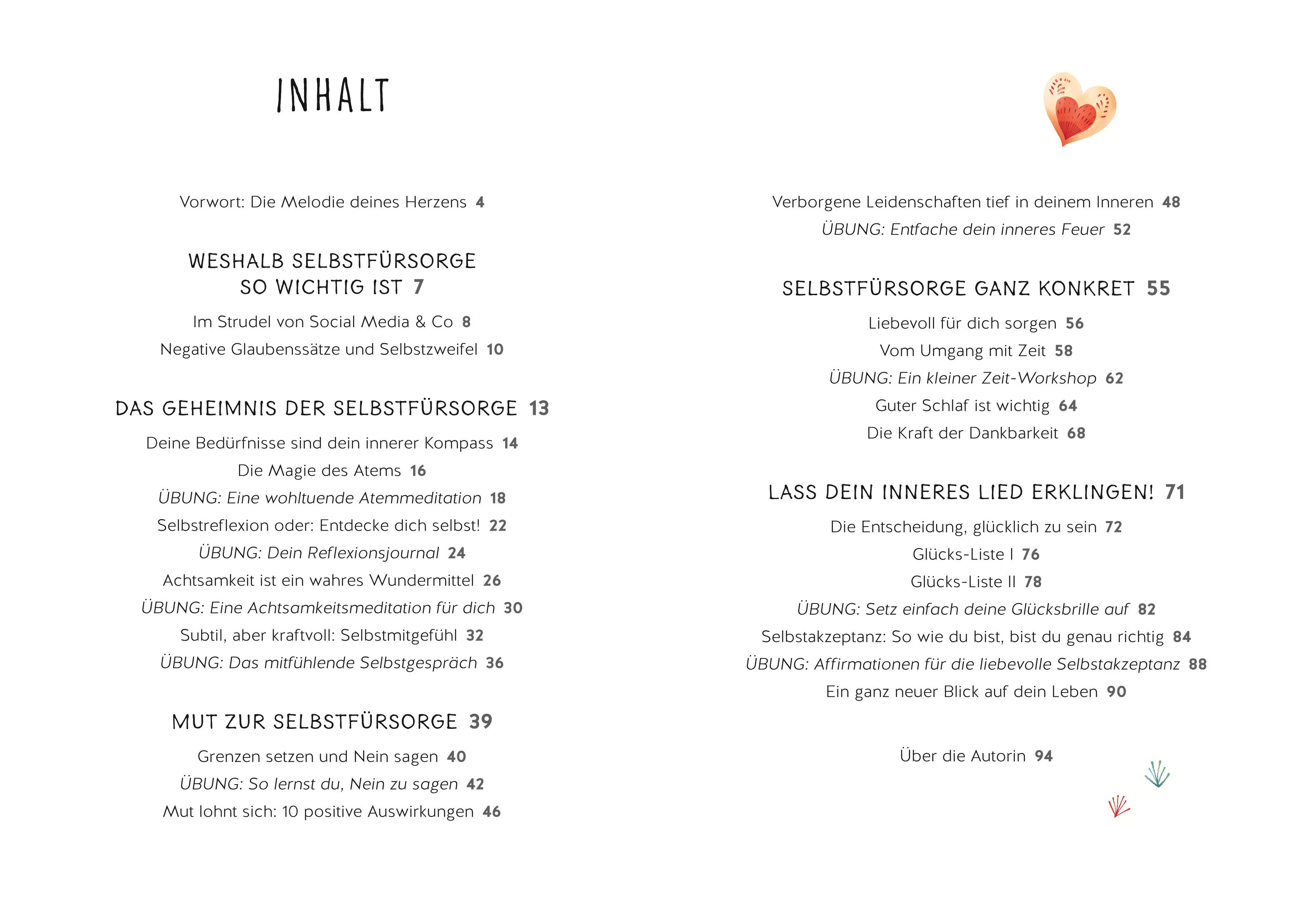 Beispielinhalt (Bild) Hör auf dein inneres Lied