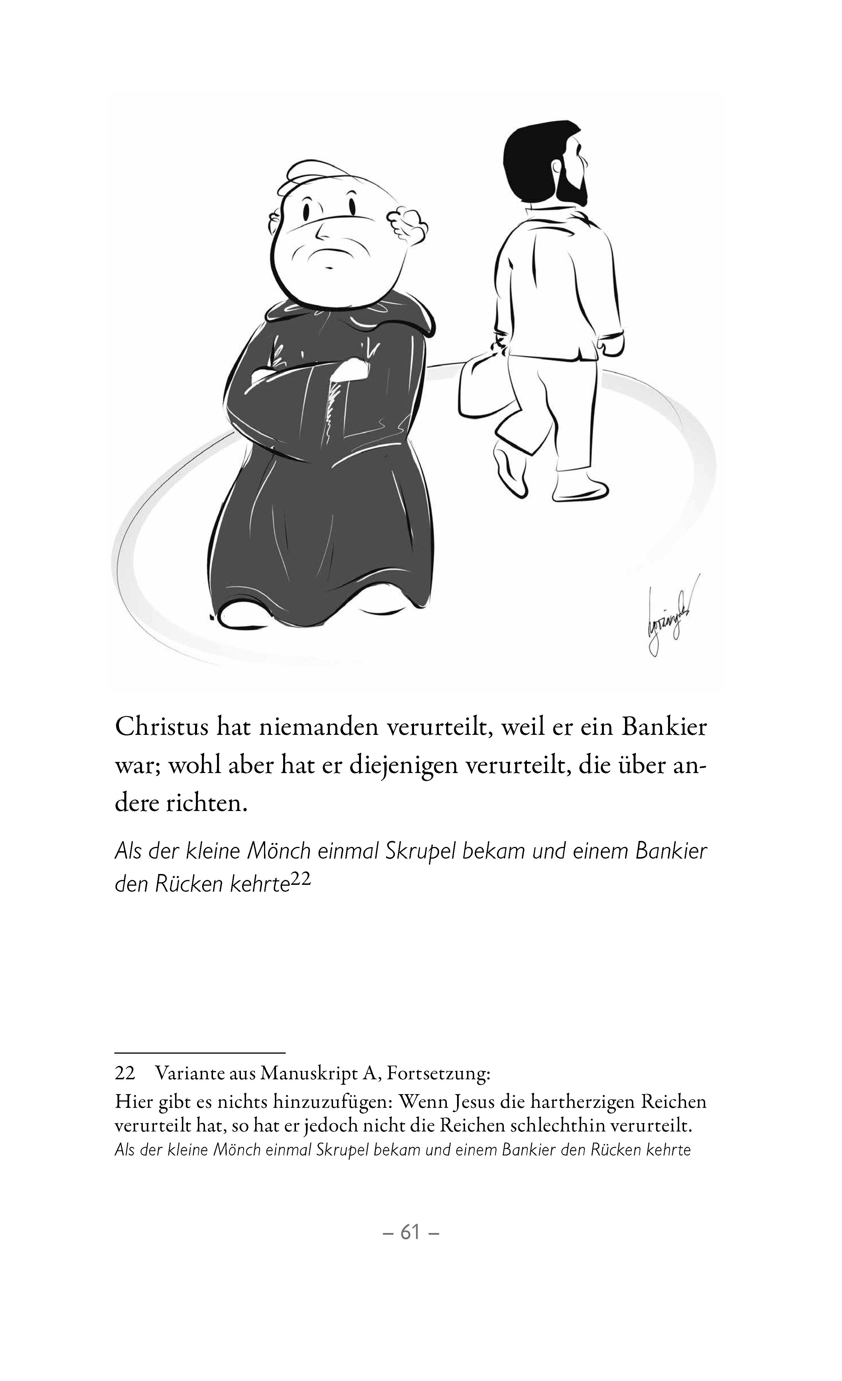 Beispielinhalt (Bild) Alcide, der kleine Mönch