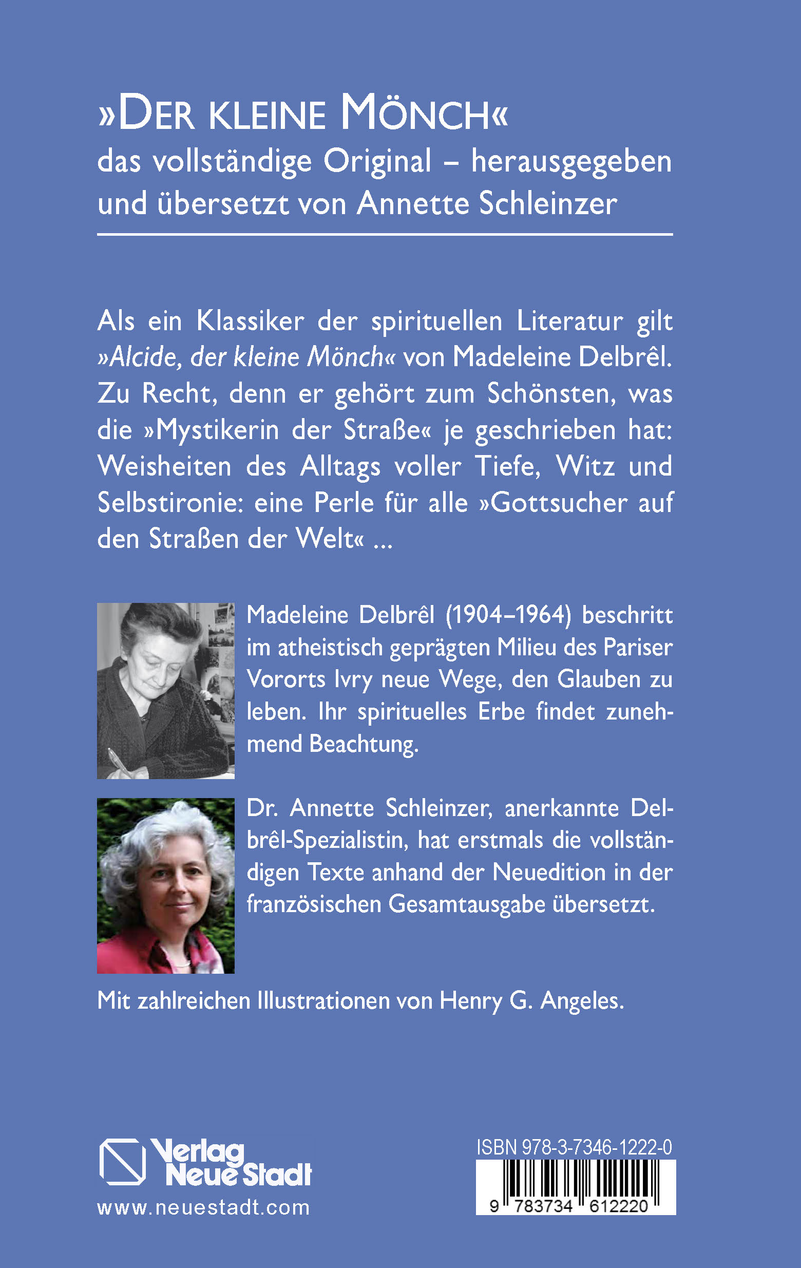 Rückseitencover Alcide, der kleine Mönch