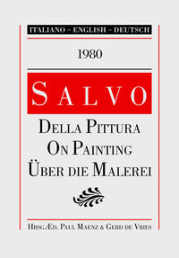 Vorderes Coverbild SALVO: ÜBER DIE MALEREI.